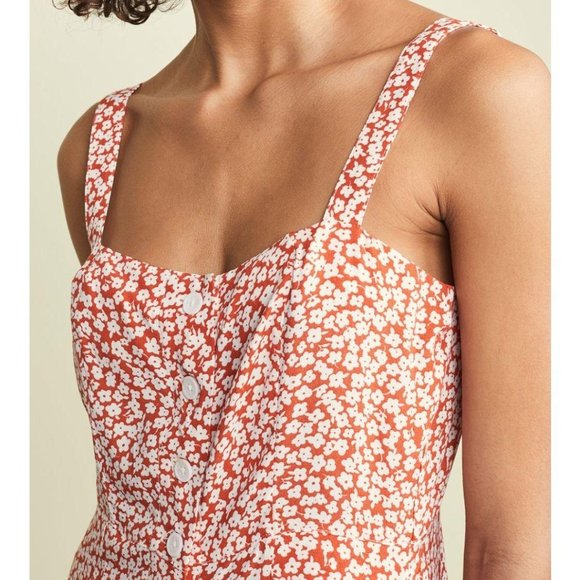 Revolve Capulet micro Floral Sunny Midi dress - Picture 7 of 14